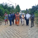 Cameroun – Aménagements urbains dans la ville de Kribi : Célestine Ketcha Courtès entend booster le développement durable dans la cité balnéaire.