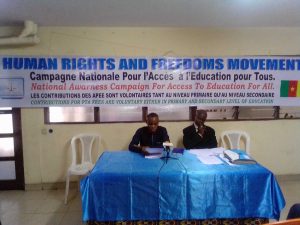 Cameroun – Campagne de sensibilisation pour la gratuité totale de l&rsquo;éducation de base