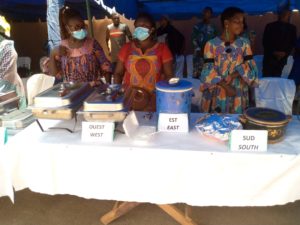 Cameroun – 8 mars 2022 : Promotion de la biodiversité gastronomique avec les femmes du Ministère de l&rsquo;environnement.