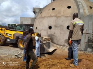 Cameroun – Commune de Sangmelima : 90% de taux de réalisation du monument Paul Biya.