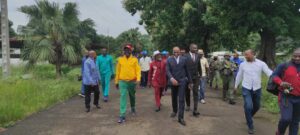 Cameroun – Sud- ouest : Mounouna Foutsou en visite au Centre d&rsquo;Instruction et d&rsquo;Application de la Police de Mutenguene.