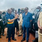 Cameroun – Chantiers routiers à Sangmelima : Emmanuel Nganou Djoumessi y veille personnellement.