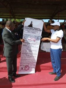 Cameroun – «Opération 10.000 actes de naissance pour les enfants dans le Mayo-Tsanaga» : Manaouda Malachie porte le combat sur le terrain.