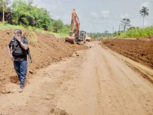 Cameroun – Route nationale N°16 : Le tronçon Kumba – Ekondo Titi désormais en chantier.