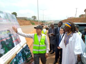 Cameroun – Autoroute Yaoundé-Nsimalen :<br>Les grandes finitions.