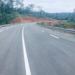 Cameroun : Route Sangmelima – Mengong : Nganou Djoumessi inaugre les 74 km bitumés.