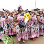 Cameroun – 8 mars 2023 à Bangangté : Communion harmonieuse avec les femmes de la région du Sud.