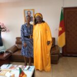 Cameroun – Conférence mondiale du G100 à Yaoundé : La présidente Caroline Sack s’active sur la terrain.