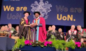 Distinctions internationales : Le Camerounais Dr. Richard MUNANG honoré par l&rsquo;Université de Nottingham au Royaume Uni.