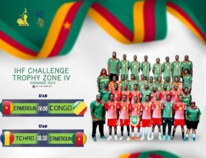 Cameroun – Handball : Le Cameroun abrite la compétition de l&rsquo;IHF Challenge Trophy U18 et U20 Garçons zone 4.