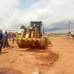 Cameroun – Tronçon Olembé – Échangeur Obala : Les travaux d’élargissement de la chaussée en 2×2 voies sont lancés.