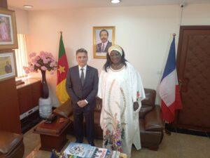 Coopération France – Cameroun : S.E. Sylvain Riquier s&rsquo;inscrit dans la poursuite des projets urbains.