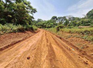 Cameroun – Entretien de la route Abong-Mbang – Ampel (68 km) : Les travaux s’exécutent à un rythme appréciable.