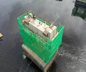 Cameroun – Pont sur le fleuve Nyong à Malombo : Plus de 70% de taux d&rsquo;exécution physique..