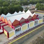 Cameroun – Programme C2D Urbain Capitales régionales : La salle polyvalente de Maroua est à 95% de taux de réalisation.