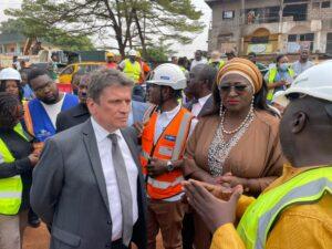 Cameroun – Projet « Yaoundé Cœur de Ville » : Mention positive pour S.E. Sylvain Riquier.