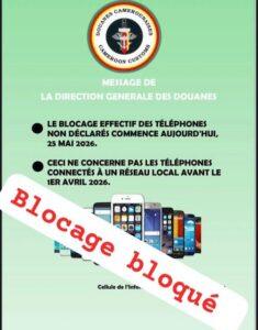 Cameroun – Téléphones non dédouanés : La suspension des blocages saluée par la FOCACO.