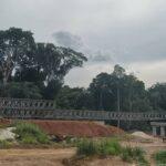 Cameroun – Construction d&rsquo;un Pont métallique sur la rivière Mboro : Le chantier affiche 64,32 % d&rsquo;exécution.