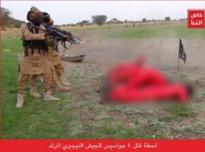 Bassin du lac Tchad – ISWAP diffuse les images de l&rsquo;exécution de quatre « informateurs » au Nigeria et au Niger.
