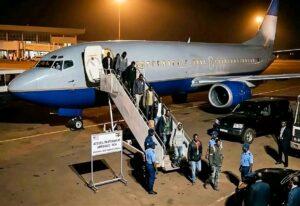 RCA – Coopération migratoire : Atterrissage à Bangui d&rsquo;un premier vol de migrants expulsés des États-Unis.