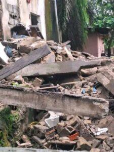 Cameroun – Fortes pluies à Kribi : L&rsquo;effondrement d&rsquo;un immeuble fait deux morts.