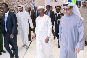Tchad – Diplomatie : Le Maréchal Mahamat Idriss Déby Itno en visite officielle aux Émirats Arabes Unis.