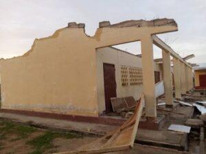 Cameroun – Intempéries dans l&rsquo;Extrême-Nord : L&rsquo;école publique de Goli perd sa toiture.