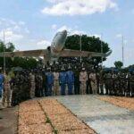Cameroun – Base aérienne de Garoua : Les Officiers de l&rsquo;EMIA en fin d&rsquo;immersion.