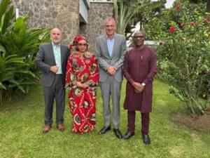Cameroun – Djaïli Amadou Amal : L&rsquo;Ambassadeur d&rsquo;Allemagne reçoit l&rsquo;écrivaine à Yaoundé.