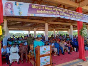 Cameroun – Course internationale VTT Chantal BIYA :Ketcha Courtès préside la 3e édition à Bagofit.