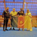 Cameroun – Combats internationaux de krav maga à Trèbes 2026 : Le Camerounais Bruno Mveng sur la première marche du podium.