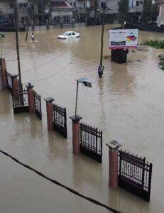 Cameroun – Pluviométries : Douala dans l&rsquo;eau.