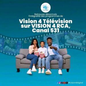 Cameroun – Sanction du CNC : Vision 4 bascule au Canal+ 531 depuis la Centrafrique.