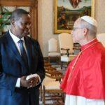 Vatican – Faustin Archange Touadéra reçu par le Pape Léon XIV.