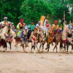 Cameroun – JMH 2026 : Le Lamido de Maroua offre une Fantasia royale à Célestine Ketcha Courtès.
