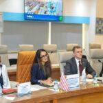 Cameroun – Coopération américaine : Sophia Lalani au Port Autonome de Douala.